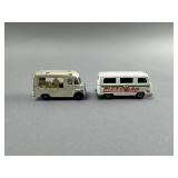 Two Vintage English Model Vans: Commer & Dormobile