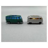 Volkswagen Van Model Pair: Matchbox and Lesney