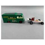 Lesney Matchbox Racing Transporter & Car