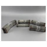 Lionel Train Tracks, Curved & Straight Sections