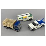Hot Wheels Tow Truck, Camper & Livestock Truck