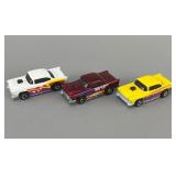 3 Hot Wheels Chevy Cars, 1978 Malaysia