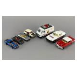 Corgi Toys 6 Model Cars & Batmobile