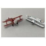 Nieuport 28 & Sopwith Camel Scale Model Biplanes
