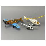 Lot of Three Vintage Model Aircraft