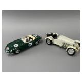 Two Diecast Model Cars w/ Loose Wheels