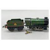 Tinplate Wind-Up Locomotive & Tender