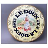 Le'Doux Brie Circular Wooden Cheese Box