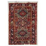 Persian Senna Kurd Hand-Knotted Rug 4'5' x 3'