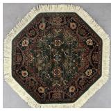 Multicolor Octagonal Foyer Rug 3'3' x 3'3'