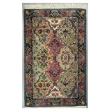 Indian Tabriz Style Tufted Wool Rug 5' x 3'5'
