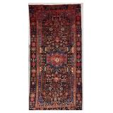Pakistani Hand-Knotted Wool Rug 10'9' x 5'4'