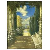 Robert Fox 'The Rose Bower' 1920s Litho
