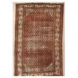 Persian Saraband Hand-Knotted Rug 6'8' x 4'8'