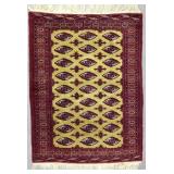 Persian Turkoman Tekke Wool Rug 5'8' x 4'4'