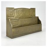 Tiffany Studios 'Modeled' Bronze Desk Letter Rack