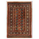Pakistani Tekke Bokhara Wool Rug 6'6' x 4'4'