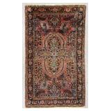 Persian Senna Kurd Hand-Knotted Rug 4'2' x 2'6'