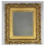 Victorian Gilt Gesso Mirror 28-1/8' x 25-3/16'