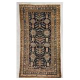 Persian Senna Kurd Hand-Knotted Rug 5'11 x 3'4'