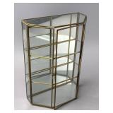 Hexagonal Glass Display Case