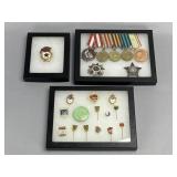 Soviet Orders & Military Badge Group