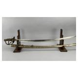 U.S. Model 1860 Cavalry Saber, K & C Marked