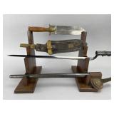 U.S. Springfield Knife & 1873 Socket Bayonet