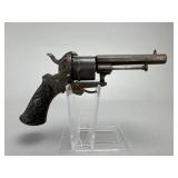 19th Century Belgian 7mm Pinfire Revolver