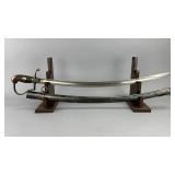 German WWI Artillery Saber with Scabbard
