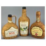 Madeira Wine Boal Woven Basket Bottle