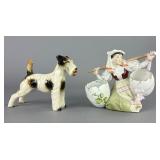 Japanese and German Ceramic Figurines