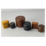 Set of Six Vintage Containers