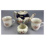 Sadler Ceramic Teapot and Assorted Pottery