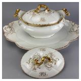 Elite Limoges Porcelain Serving Dish Set