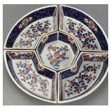 Round Ceramic Serving Dish, Made in Japan