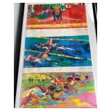 LeRoy Neiman Set of Three Athletic Prints