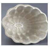 Brown & Polson's Creamware Fluted Bowl