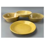 Mason Cash Yellow Glazed Ceramic Bowls