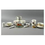 Assorted Ceramic and Porcelain Tableware Set