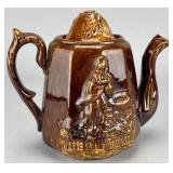 Bennington Earthenware Teapot, Approx. 7.5 inches
