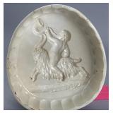 Wedgewood Ceramic Dish with Cherub Relief