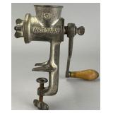 Wardway Hand-Cranked Food Grinder, 8.25 inches