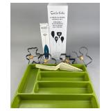Kitchenware Grouping with Utensils and Tray