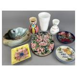 Group of Ceramic and Porcelain Decorative Items