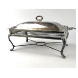 Sheffield Silver Co. Silverplated Chafing Dish