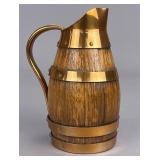 Gerard Lafitte Coopered Barrel Pitcher