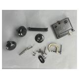 Collection of Vintage Door Hardware Components