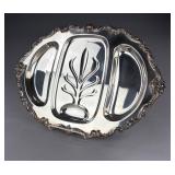 E.G. Webster Co. Silverplated Meat Serving Tray