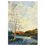 Original 20th C. Landscape Oil Painting